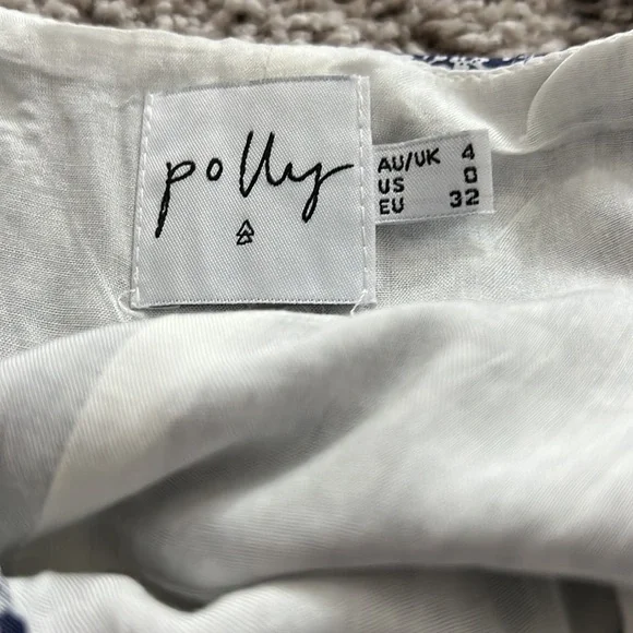 Princess Polly Blue Floral Romper - Picture 5 of 6